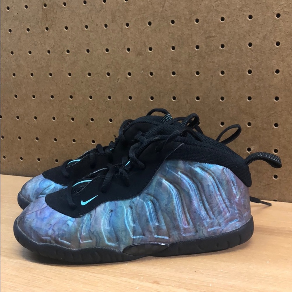 Nike Little Posite One Abalone Toddler Sz 10c - Picture 2 of 10
